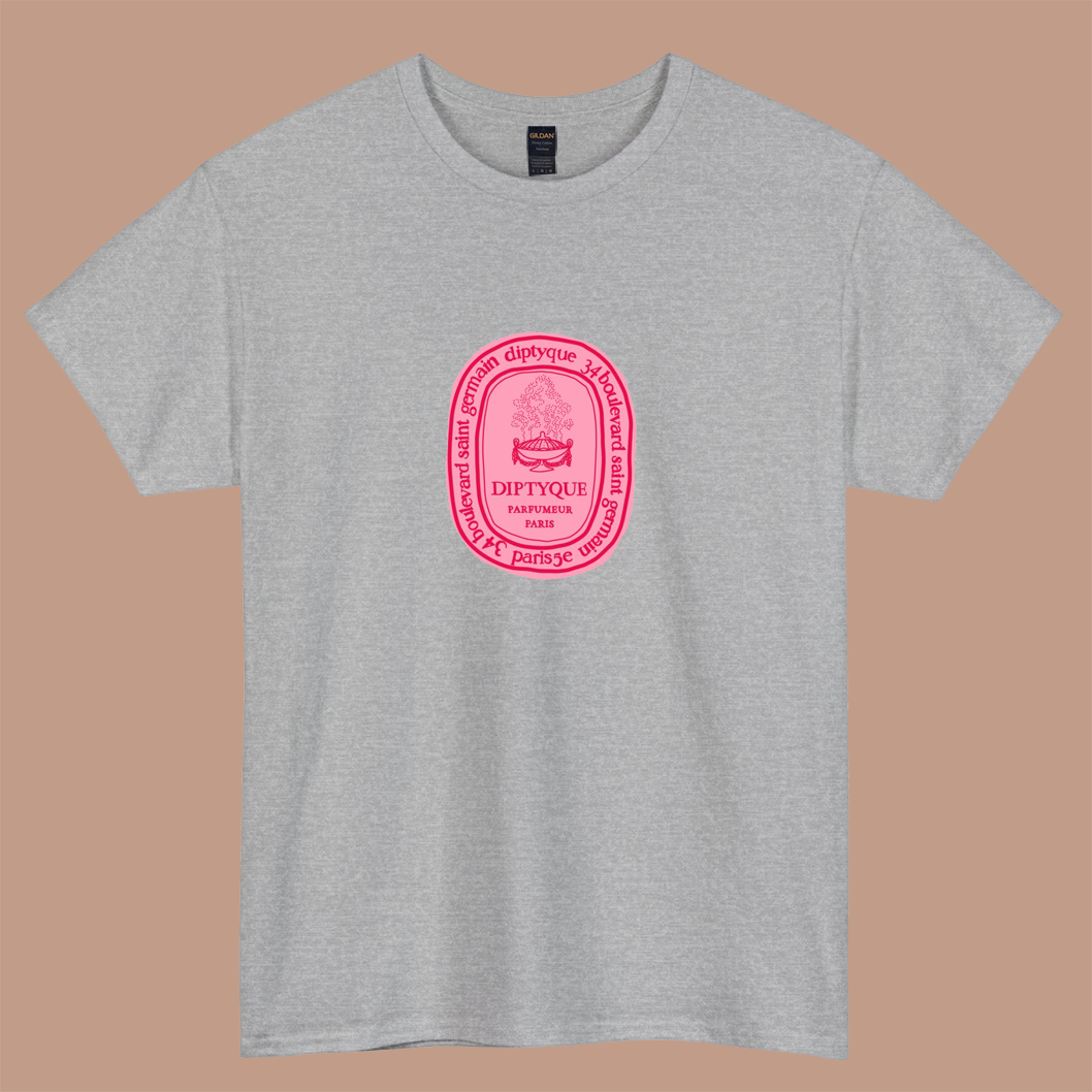 Diptyque logo short sleeve t shirt S-3XL -P