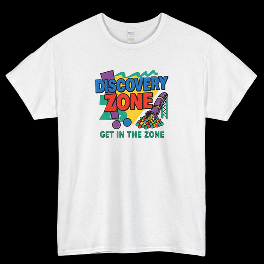 Discovery Zone – DZ Playground Legend Logo Mens Unisex Short Sleeve T-Shirt Size S-3XL - P