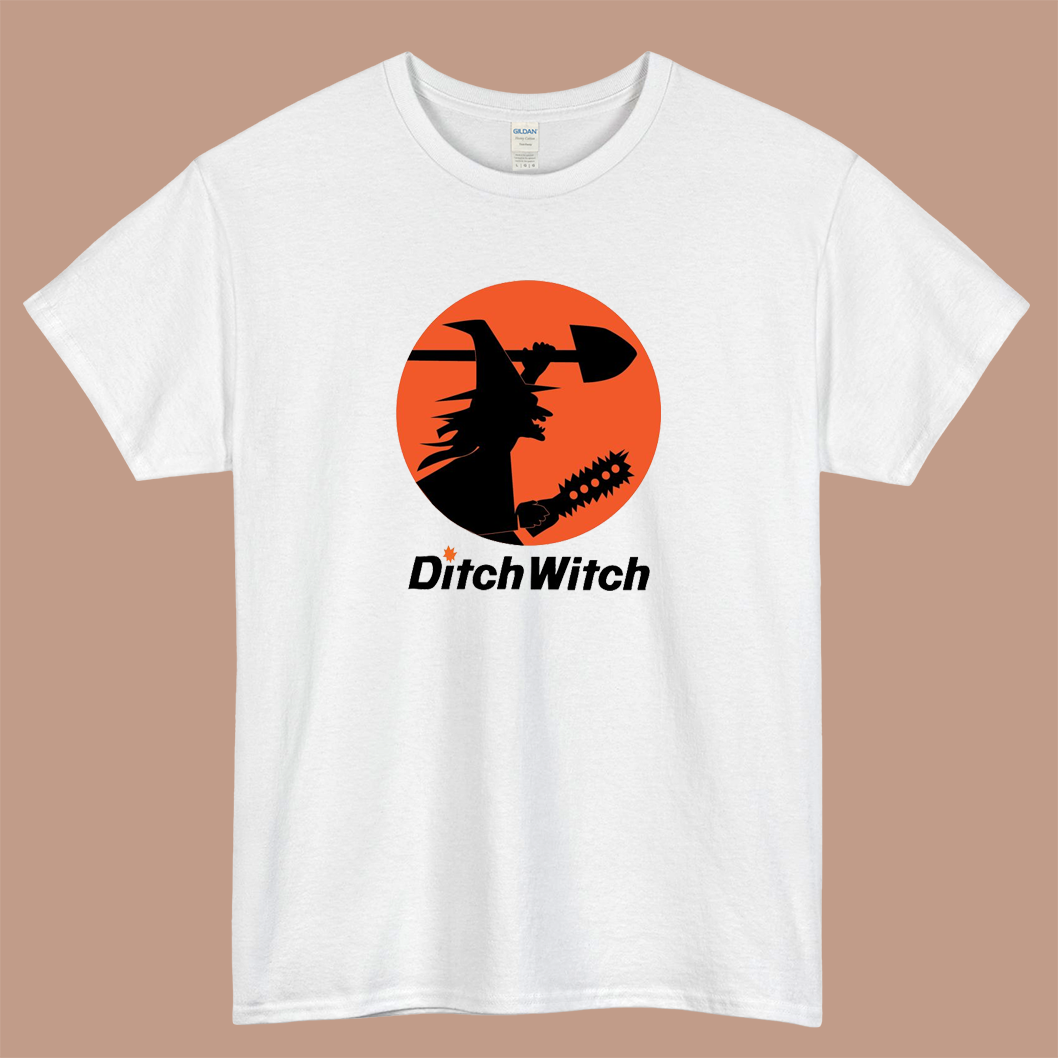 Ditch Witch Logo Mens Unisex Short Sleeve T-Shirt Size S-3XL - P
