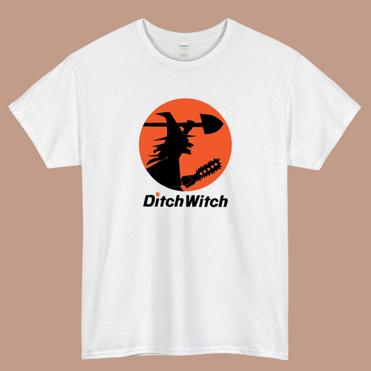 Ditch Witch Logo Mens Unisex Short Sleeve T-Shirt Size S-3XL - P