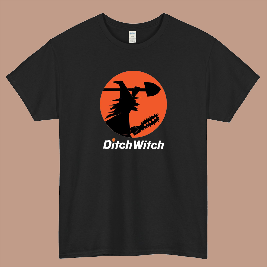 Ditch Witch Logo Mens Unisex Short Sleeve T-Shirt Size S-3XL - P