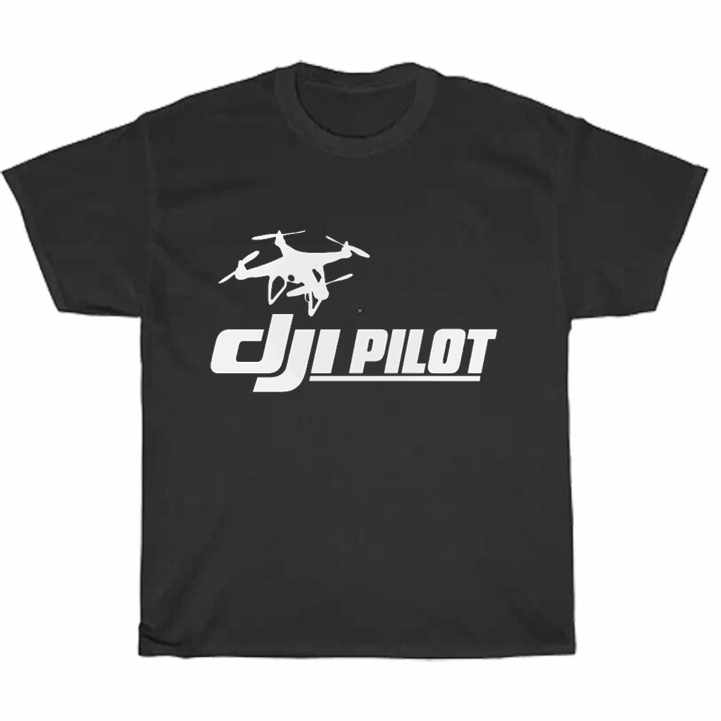 Dji Pilot Logo Men's Unisex T Shirt Size S to 3XL