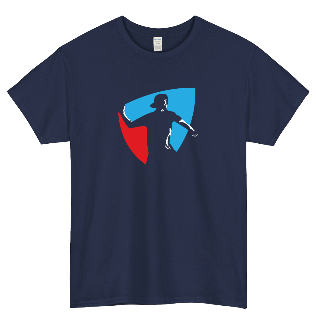 DODGEBALL LOGO SHORT SLEEVE T SHIRT -P