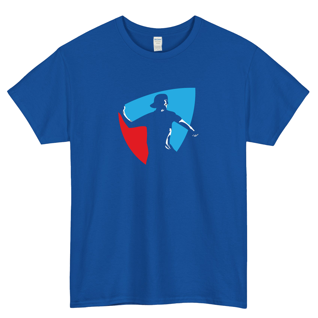 DODGEBALL LOGO SHORT SLEEVE T SHIRT -P