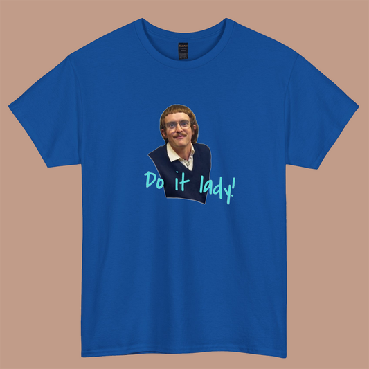 Do it lady  logo short sleeve S-3XL -P