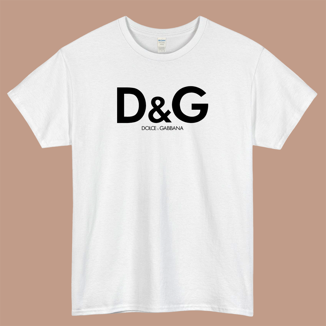 Dolce And Gabbana Logo Mens Unisex Short Sleeve T-Shirt Size S-3XL