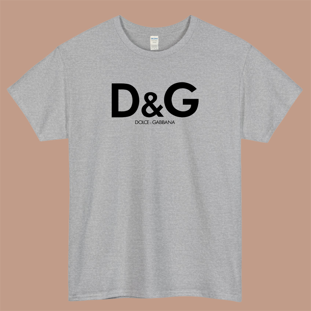 Dolce And Gabbana Logo Mens Unisex Short Sleeve T-Shirt Size S-3XL
