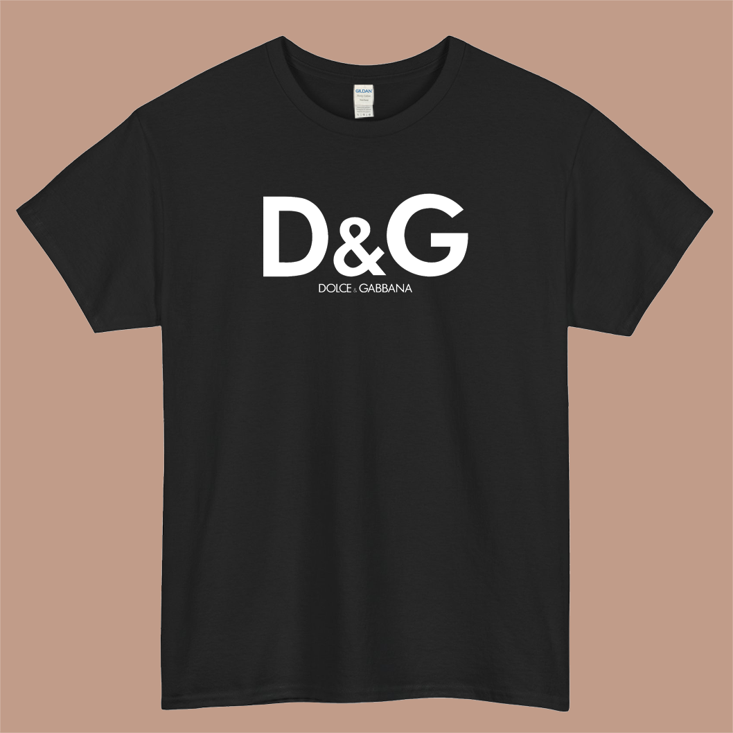 Dolce And Gabbana Logo Mens Unisex Short Sleeve T-Shirt Size S-3XL
