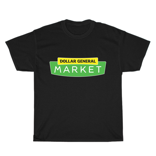 Dollar General Market logo Men's Unisex T Shirt Size S to 3XL