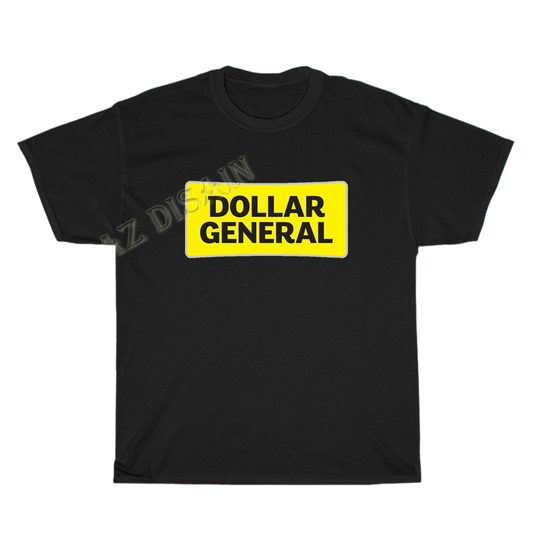 Dollar General Variety Store Logo Men's Unisex T Shirt Size S to 3XL