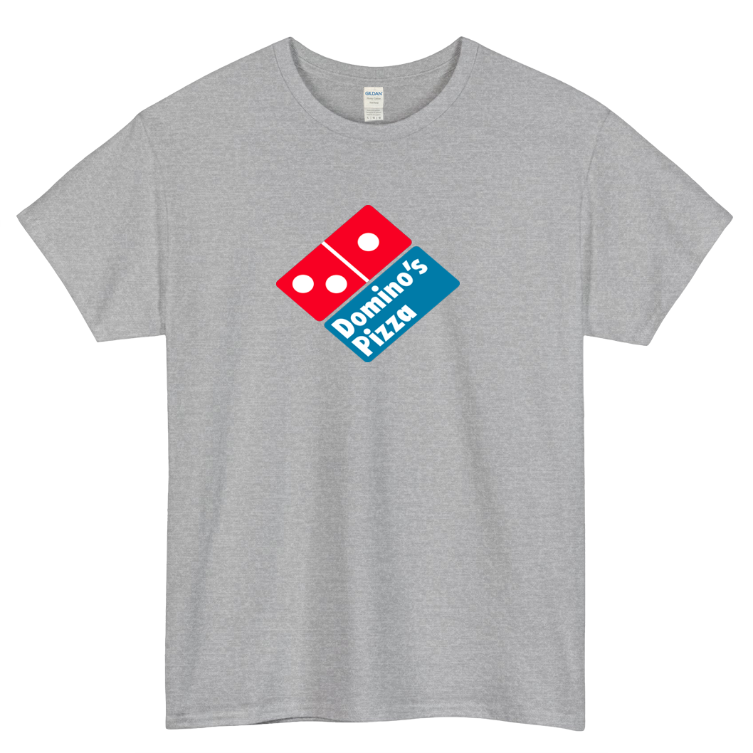 DOMINOS PIZZA LOGO SHORT SLEEVE T SHIRT -P