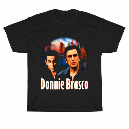 Donnie Brasco Gangster Mafia Movie logo Men's Unisex T Shirt Size S to 3XL