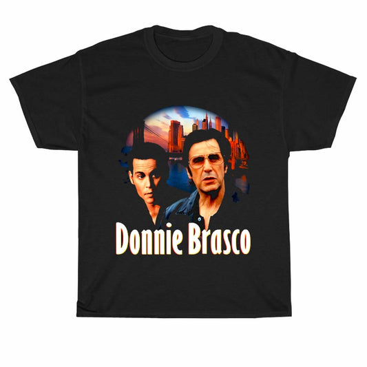 Donnie Brasco Gangster Mafia Movie logo Men's Unisex T Shirt Size S to 3XL