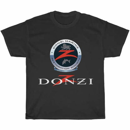 Donzi Marine Restoration Society Logo Men's Unisex T Shirt Size S to 3XL