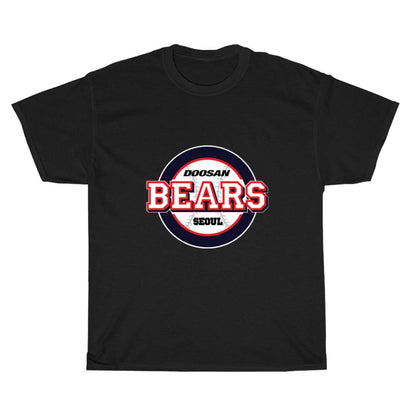 Doosan Bears Seoul Logo Men's Unisex T Shirt Size S to 3XL