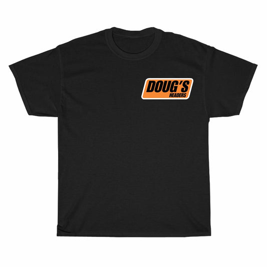 Doug's Headers Logo Men's Unisex T Shirt Size S to 3XL