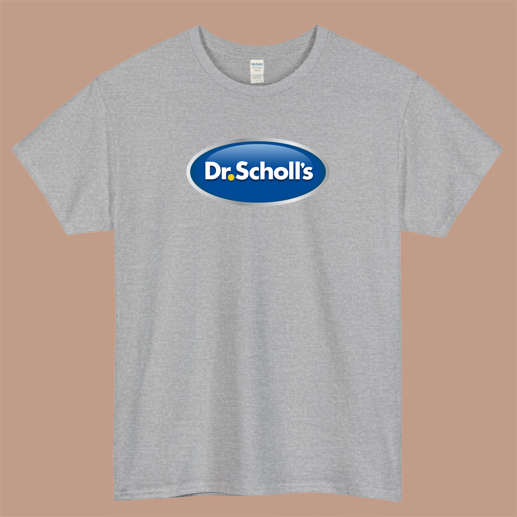 DrScholls Logo Mens Unisex Short Sleeve T-Shirt Size S-3XL