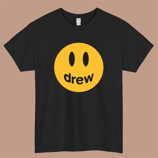Drew House Logo Mens Unisex Short Sleeve Black T-Shirt Size S-3XL