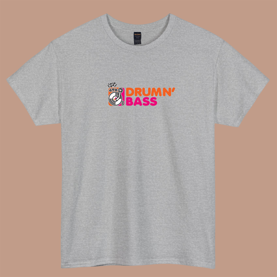 Drumn' Bass Coffee LOGO SHORT SLEEVE T SHIRT S-3XL-P