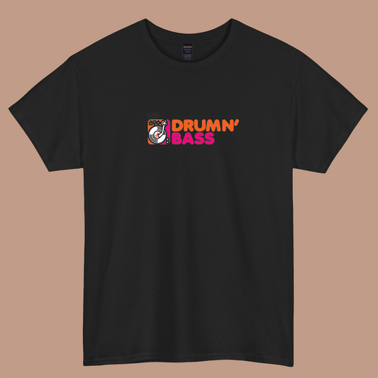 Drumn' Bass Coffee LOGO SHORT SLEEVE T SHIRT S-3XL-P