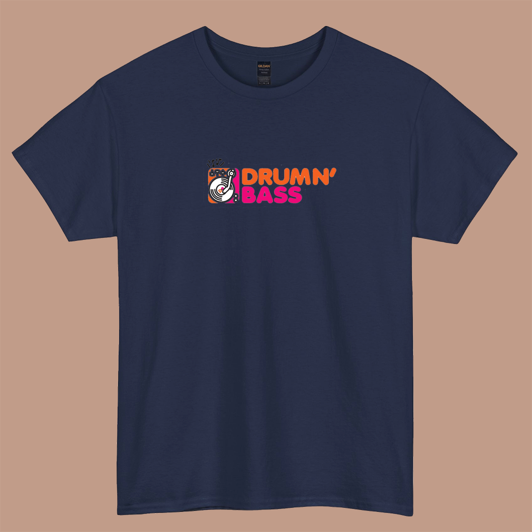 Drumn' Bass Coffee LOGO SHORT SLEEVE T SHIRT S-3XL-P