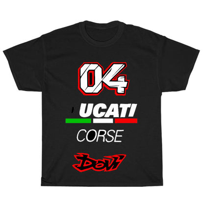 Ducati Corse Logo Men's Unisex T Shirt Size S to 3XL
