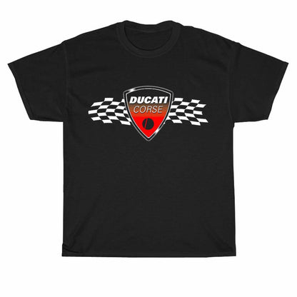 Ducati corse logo Men's Unisex T Shirt Size S to 3XL