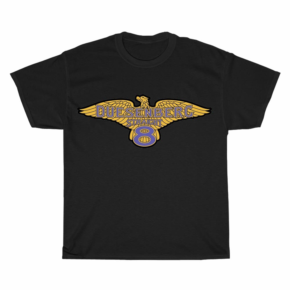 Duesenberg Automobile Car Logo Men's Unisex T Shirt Size S to 3XL