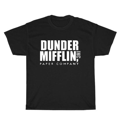 Dunder Mifflin Logo Men's Unisex T Shirt Size S to 3XL
