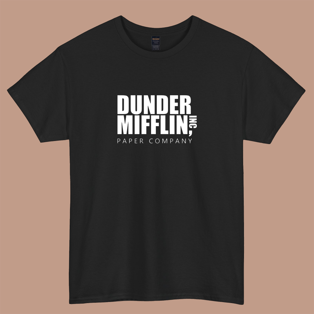 Dunder Mifflin Logo short sleeve t shirt size S-3XL -P