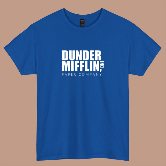 Dunder Mifflin Logo short sleeve t shirt size S-3XL -P
