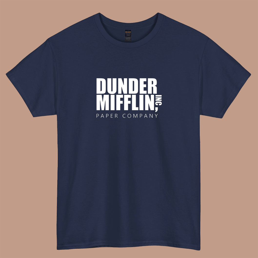Dunder Mifflin Logo short sleeve t shirt size S-3XL -P