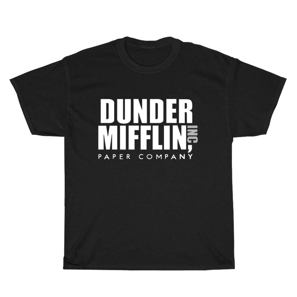 Dunder Mifflin Logo Men's Unisex T Shirt Size S to 3XL