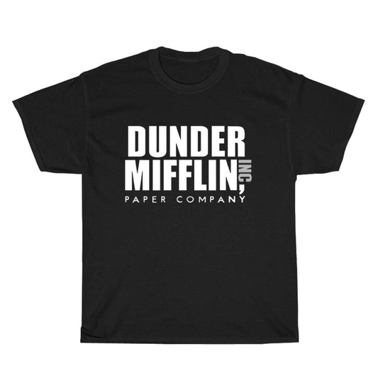 Dunder Mifflin Logo Men's Unisex T Shirt Size S to 3XL