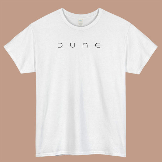 Dune 2021 Logo Mens Unisex Short Sleeve White T-Shirt Size S-3XL