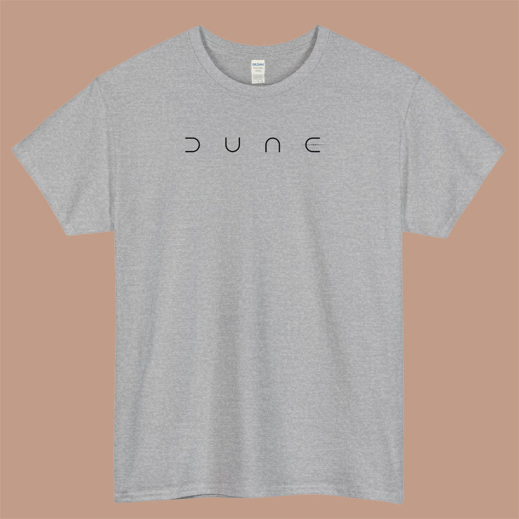 Dune 2021 Logo Mens Unisex Short Sleeve Gray T-Shirt Size S-3XL