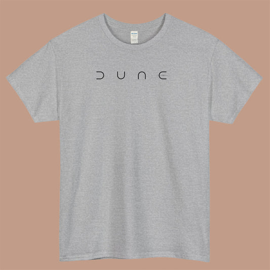 Dune 2021 Logo Mens Unisex Short Sleeve Gray T-Shirt Size S-3XL