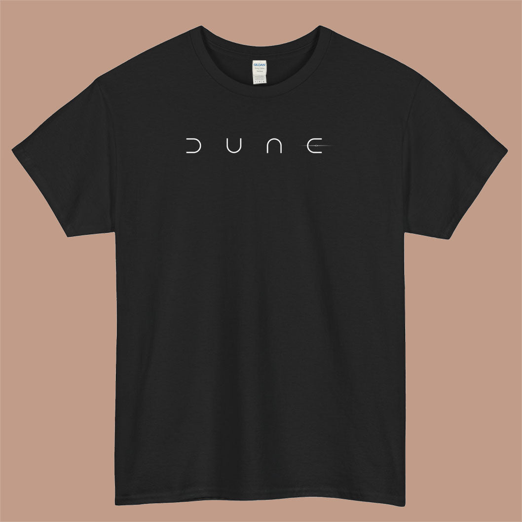 Dune 2021 Logo Mens Unisex Short Sleeve Black T-Shirt Size S-3XL