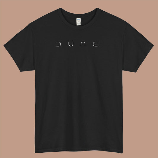Dune 2021 Logo Mens Unisex Short Sleeve Black T-Shirt Size S-3XL
