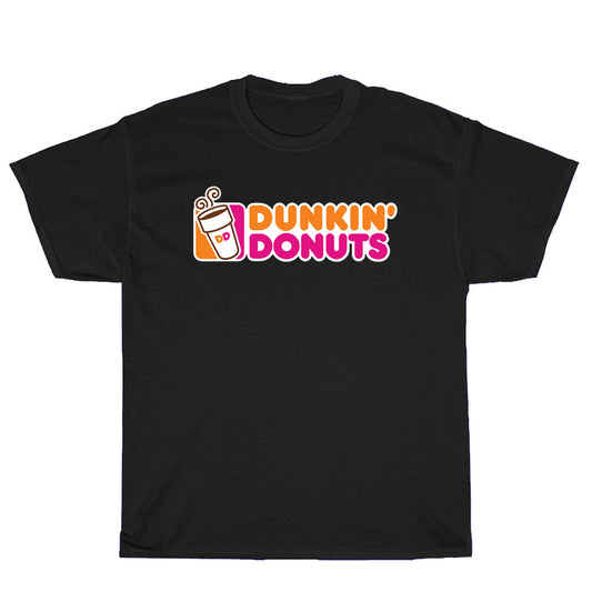 Dunkin Donuts logo Men's Unisex T Shirt Size S to 3XL