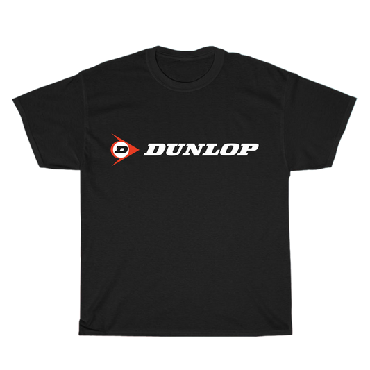 Dunlop Tires Famous Company Logo Men's Unisex T Shirt Size S to 3XL