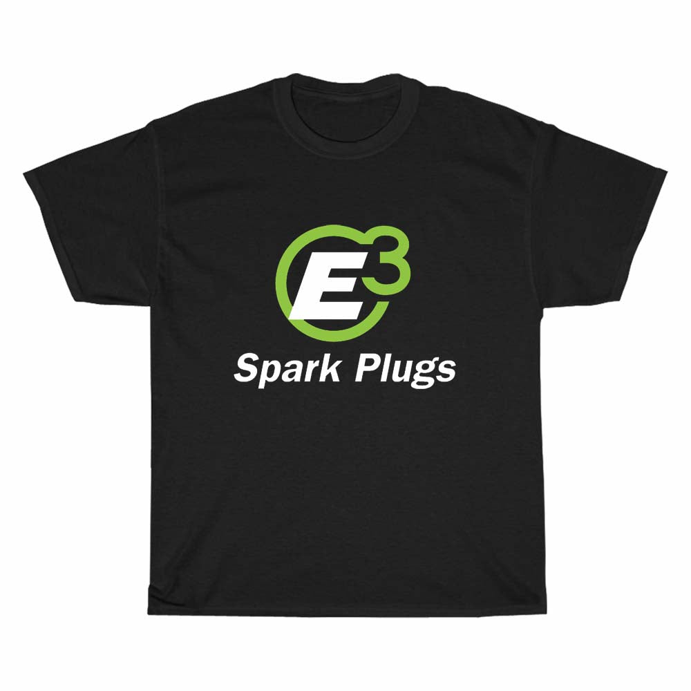 E3 Spark Plugs logo Men's Unisex T Shirt Size S to 3XL