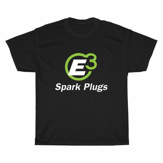 E3 Spark Plugs logo Men's Unisex T Shirt Size S to 3XL