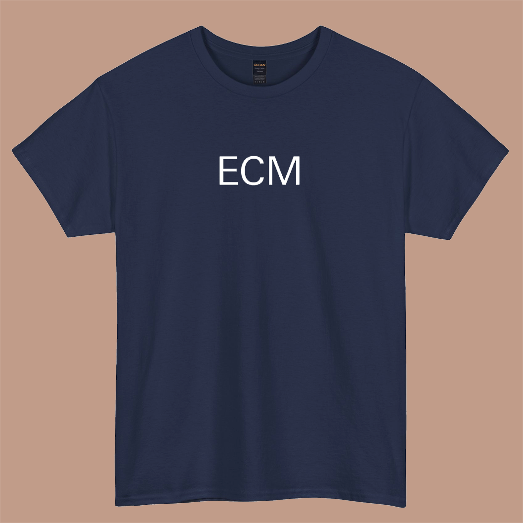 ECM RECORDS The Artists Logo short SLEEVE T SHIRT -P