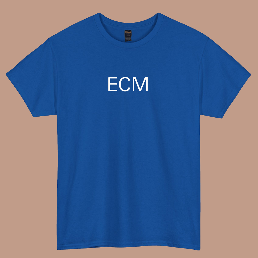 ECM RECORDS The Artists Logo short SLEEVE T SHIRT -P