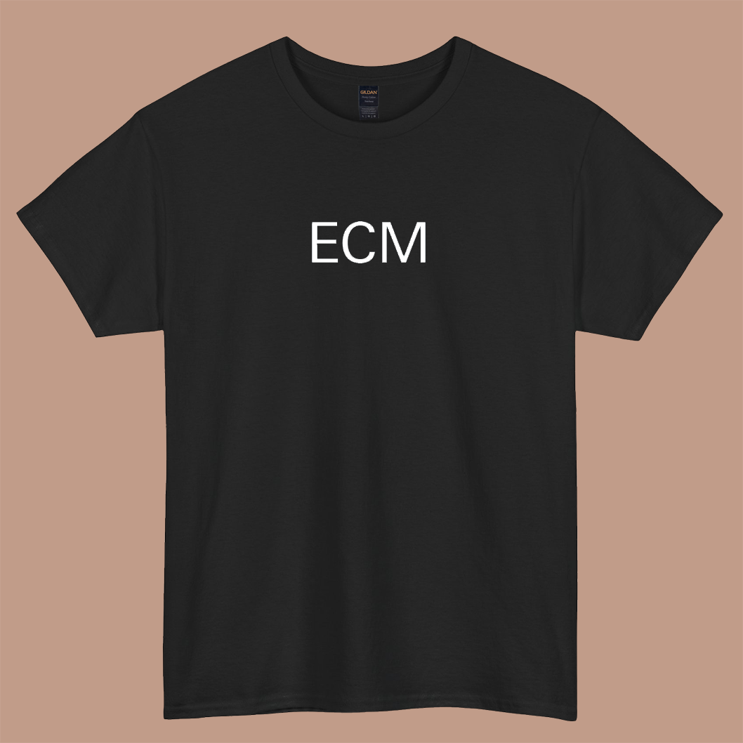 ECM RECORDS The Artists Logo short SLEEVE T SHIRT -P
