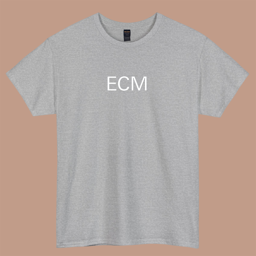 ECM RECORDS The Artists Logo short SLEEVE T SHIRT -P