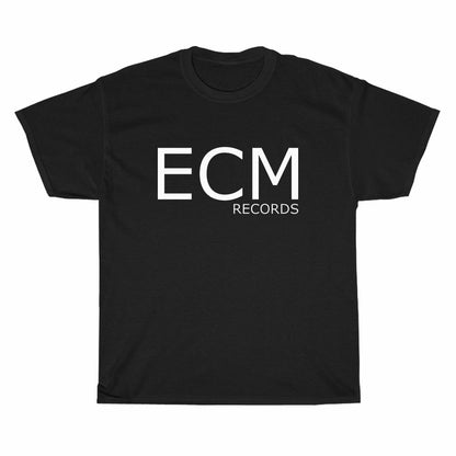 ECM Records Logo Men's Unisex T Shirt Size S to 3XL