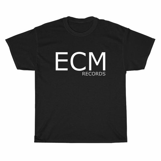 ECM Records Logo Men's Unisex T Shirt Size S to 3XL