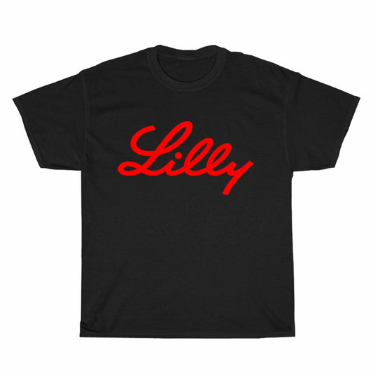 ELI LILLY Pharmaceutical Logo Men's Unisex T Shirt Size S to 3XL